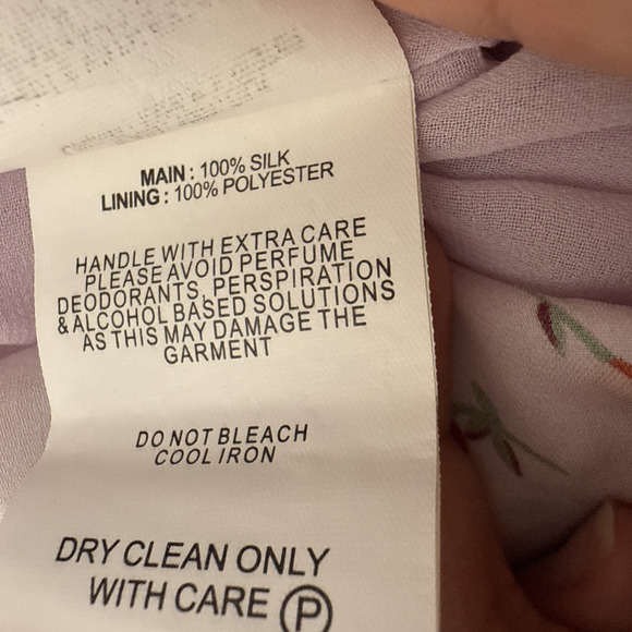 Nicholas $698 Sz 18 Pink 100 Silk Drape Sheath Dress Ruched Plunge Asymmetrical - Picture 12 of 12